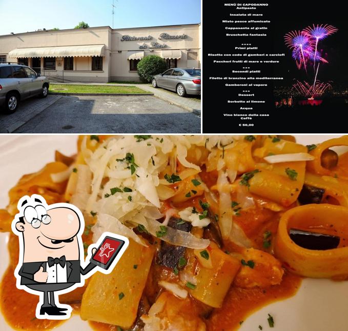 Tra le varie cose da Ristorante Pizzeria da Lucio si possono trovare la esterno e cibo