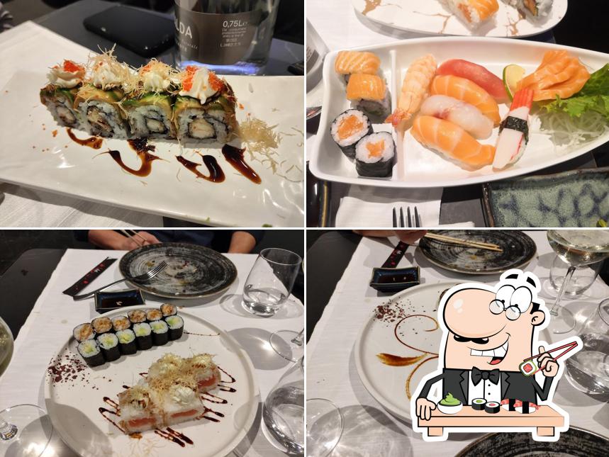 A SUYOSHI, puoi ordinare il sushi