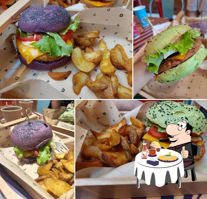 Concediti un bell'hamburger a Flower Burger