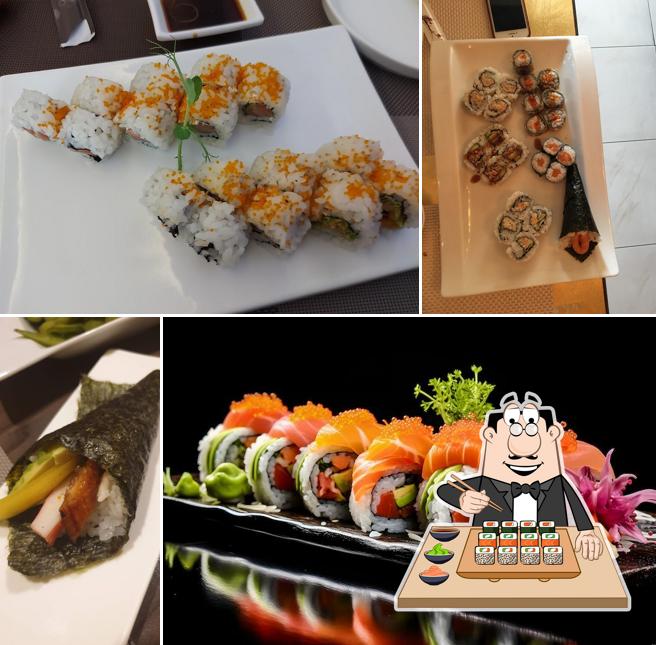 Ordina le diverse opzioni di sushi