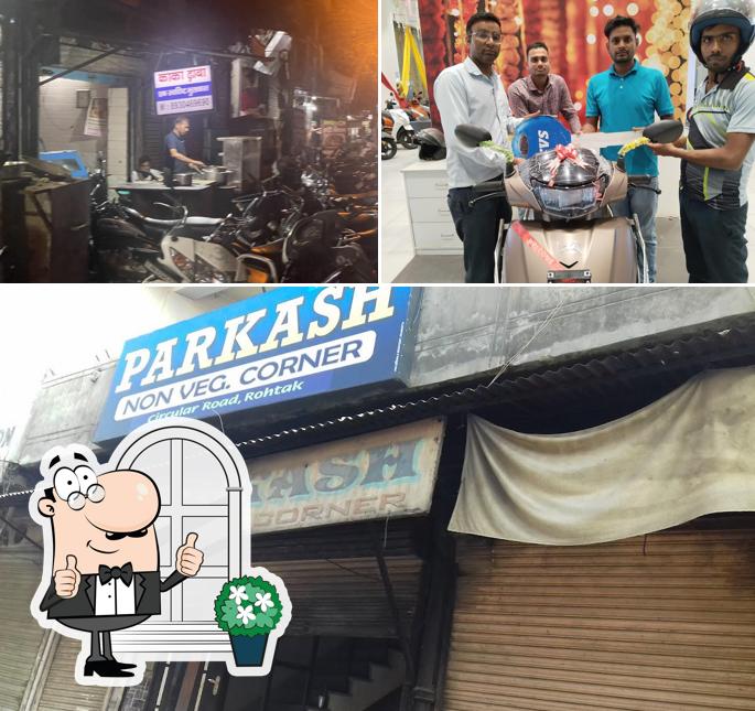 The exterior of Parkash Non Veg Rohtak