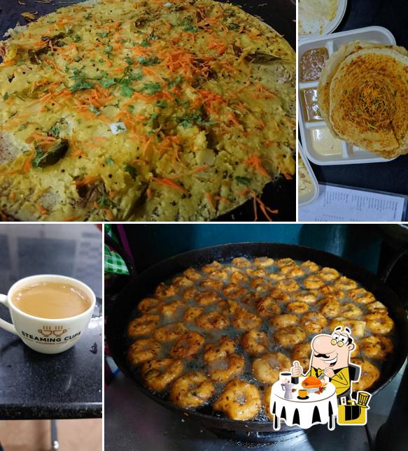 Food at The Steaming Cups