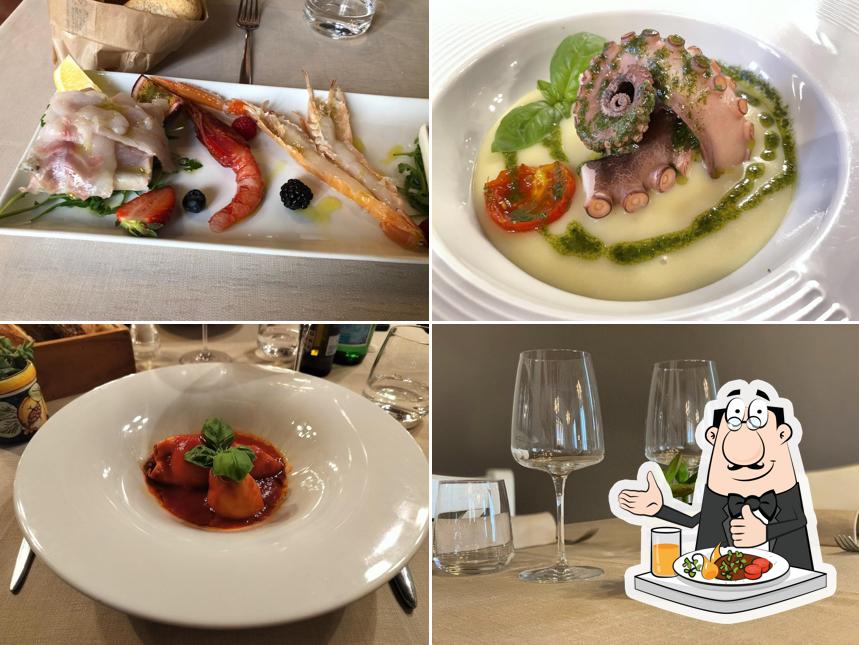 Platti al Trattoria a Casa Mia