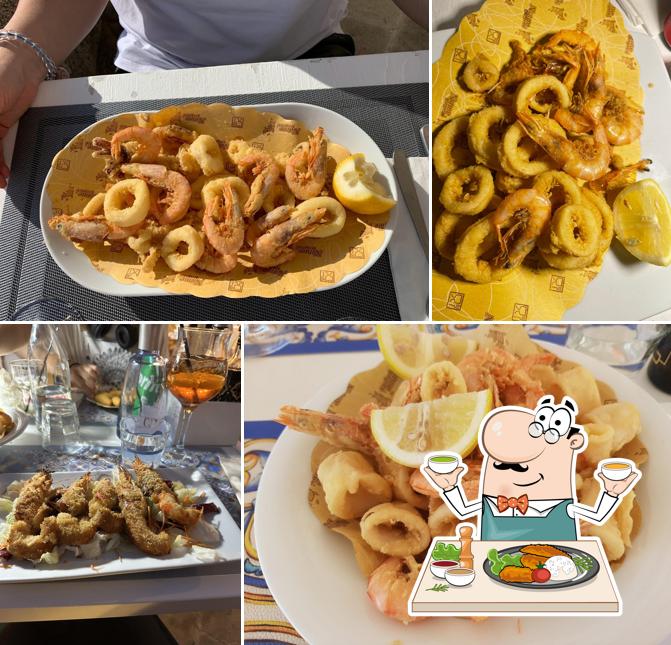 Calamari fritti al Il Faro Restaurant - Sunset Bar