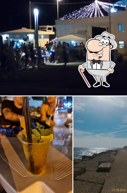 Dai un’occhiata alla foto che mostra la esterno e cibo di Bar "Laos"