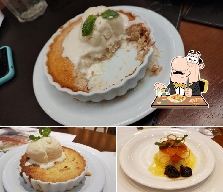 Bolo de frutas em Coco Bambu Santo André