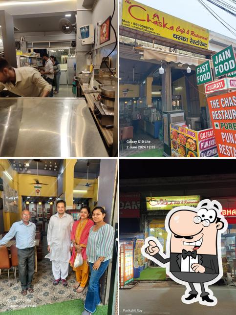 The interior of THE CHASKA CAFE & RESTAURANT