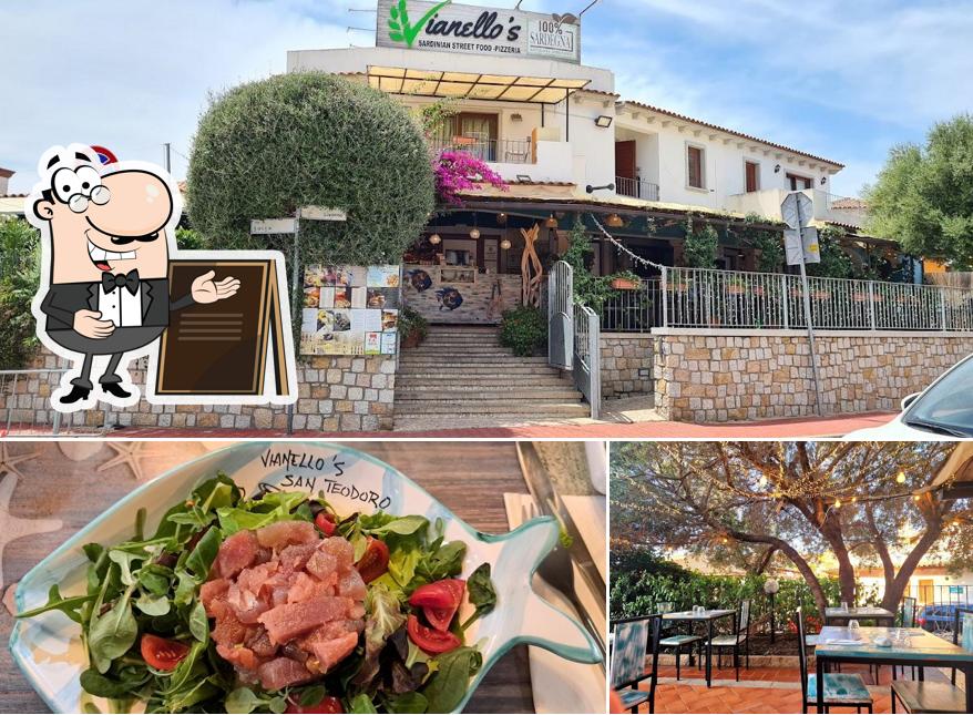 Vianello's Sardinian Street food si caratterizza per la esterno e cibo