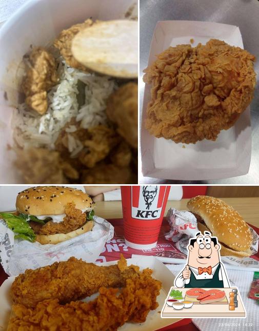 Fish and chips at KFC