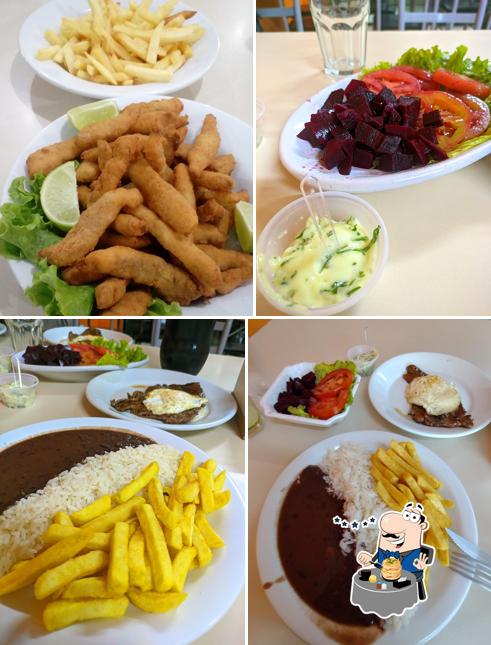 Platos en Nini Burguer