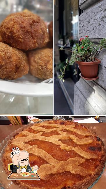 Cibo al Bar Antica Colonna