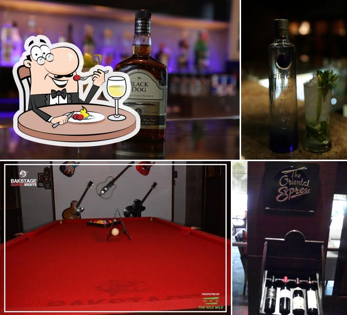 The image of food and interior at The Oriental Express, Hotel Hindustan International, Kolkata