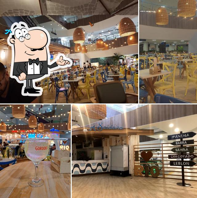 O interior do A Saideira