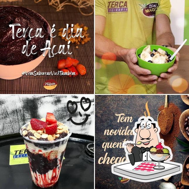 Desfrute de uma das sobremesas