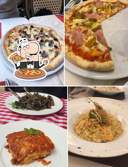 Ordina tra le molte varianti di pizza