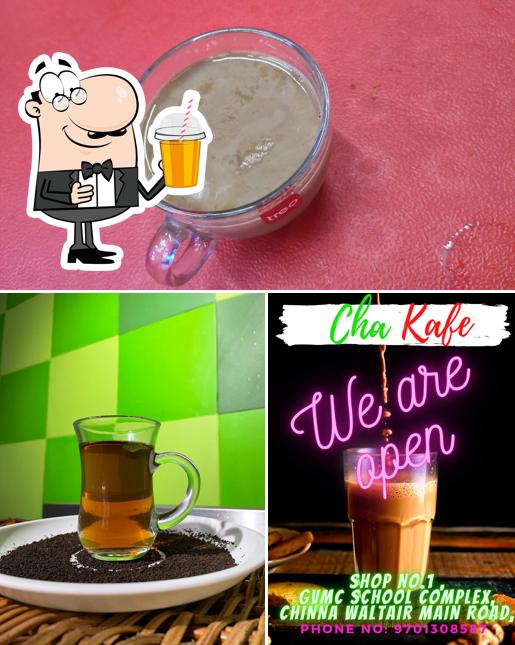 Enjoy a drink at Cha Kafe
