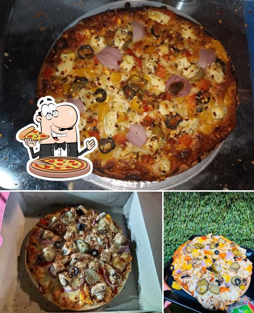 Try out pizza at Superb Delight