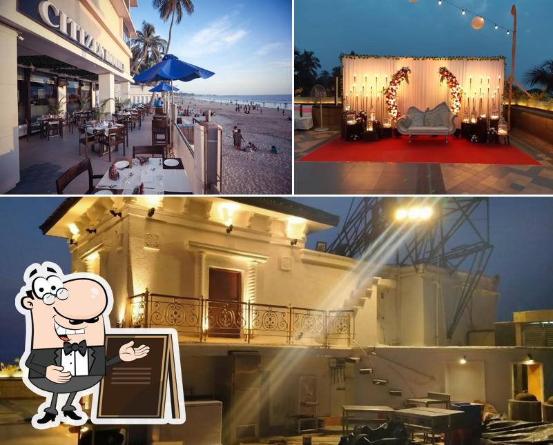 Enjoy the view at the outside area of Citizen Hotel
