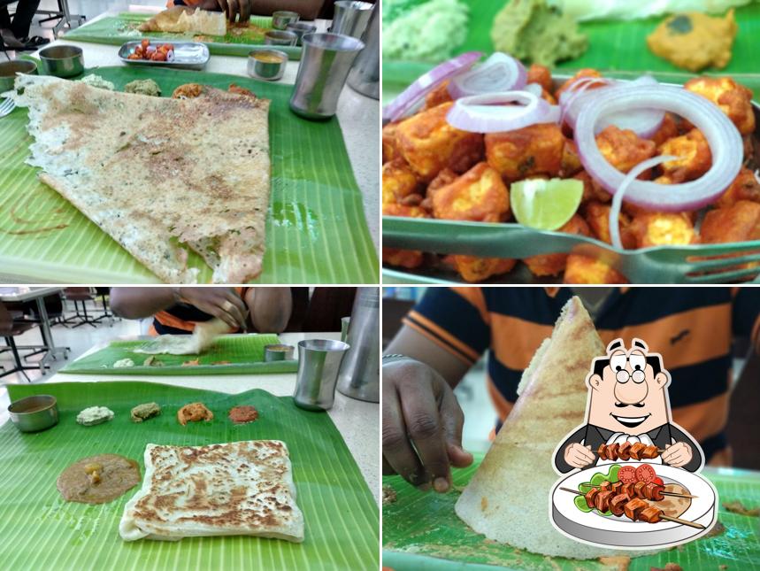 Food at Tiruchengode Ponnusamy High Class Vegetarian Restaurant