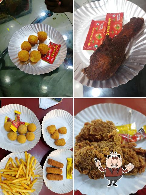 Food at Five Star Chicken