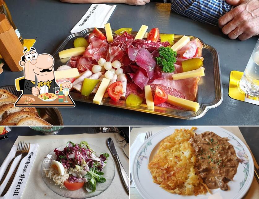 Platti al Gasthaus Brückli