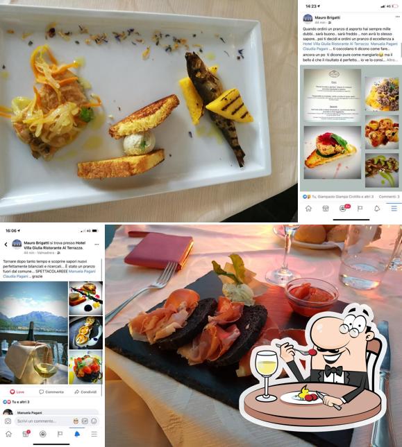 Platti al Ristorante Al Terrazzo