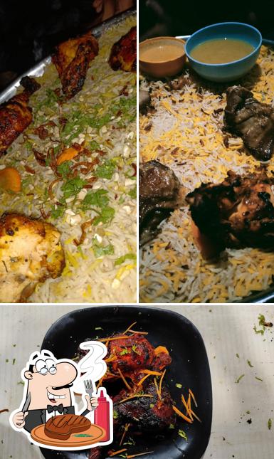 MANDI KNIGHT'S FAMILY RESTAURANT offers meat meals