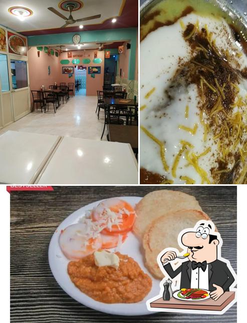 The picture of food and interior at Mangaldeep Restaurant
