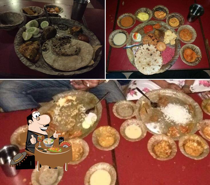 Food at Nakhrali Dhani