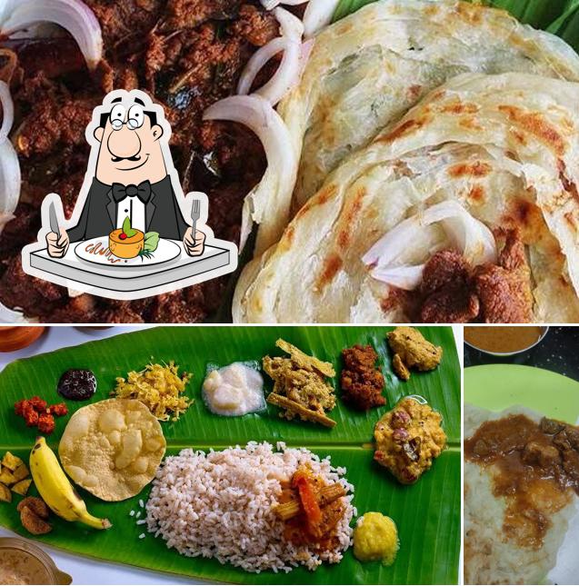 Meals at New Kerala Hotel