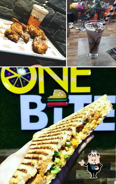 Enjoy a drink at ONEBITE
