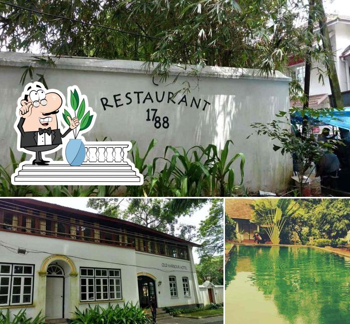 Enjoy the view at the outside area of 1788