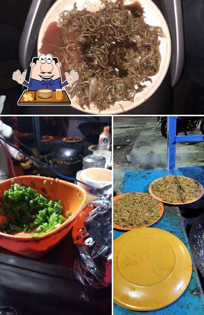Food at Anna Manchurian Wala