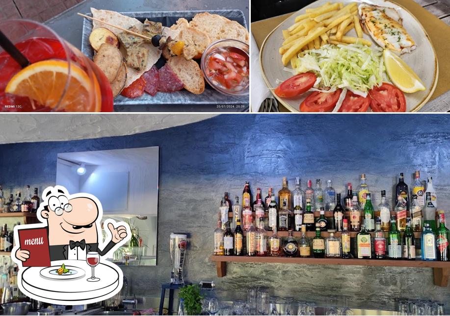 Questa è la immagine che raffigura la cibo e birra di Bar Clelio