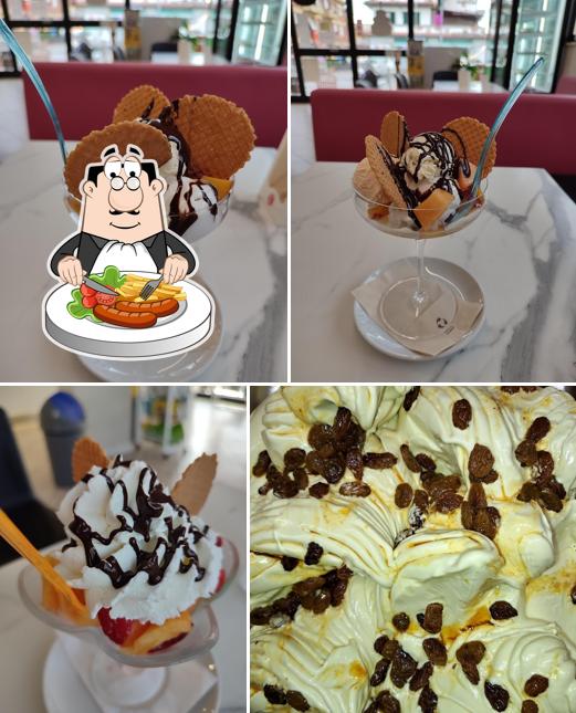 Cibo al Gelateria Pantera Rosa