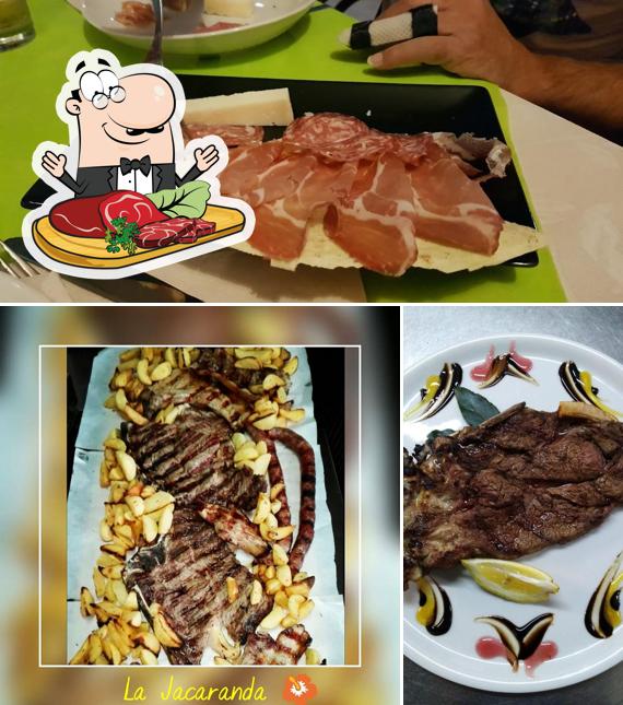 Prenditi i piatti di carne a Trattoria La Jacaranda