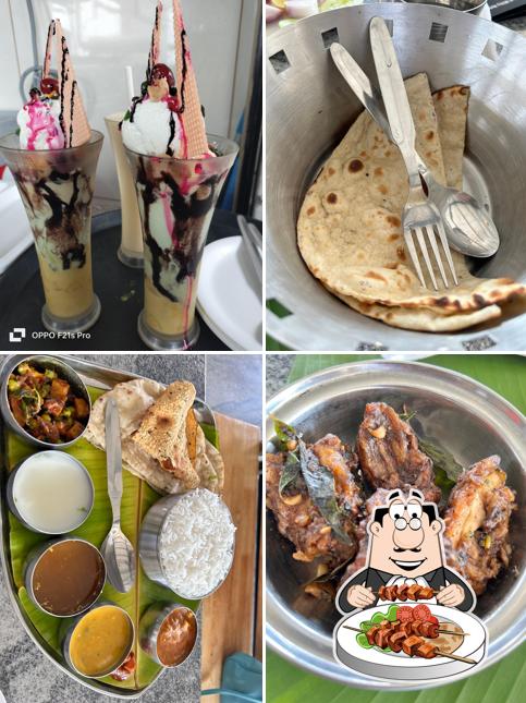 Food at New Shetty Lunch Home
