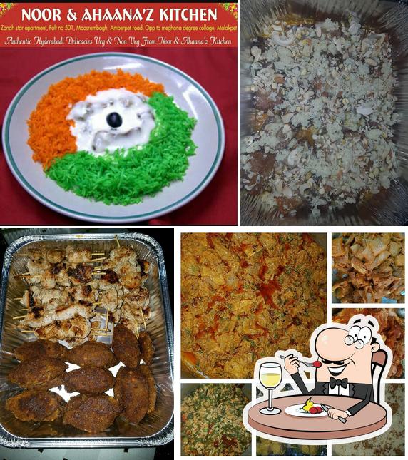 Food at Noor & Ahaana'z Kitchen