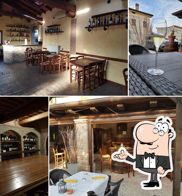 Dai un'occhiata agli interni di Osteria del Dosso