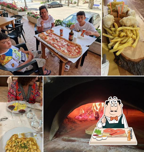 Fish and chips al Pizzeria Madre Flora
