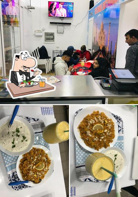 Questa è la foto che raffigura la cibo e interni di Ristorante kebab Taj Mahal