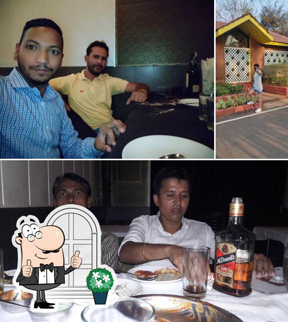 The exterior of Taj Bar & Restaurant