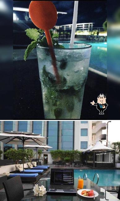 Enjoy a drink at Upper Deck