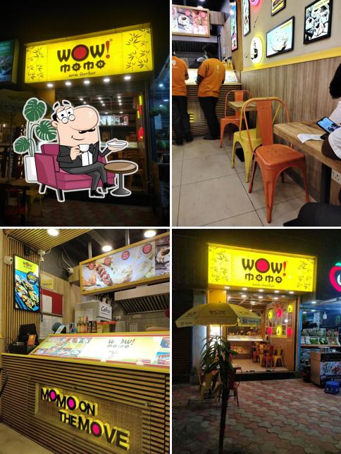 The interior of Wow! Momo