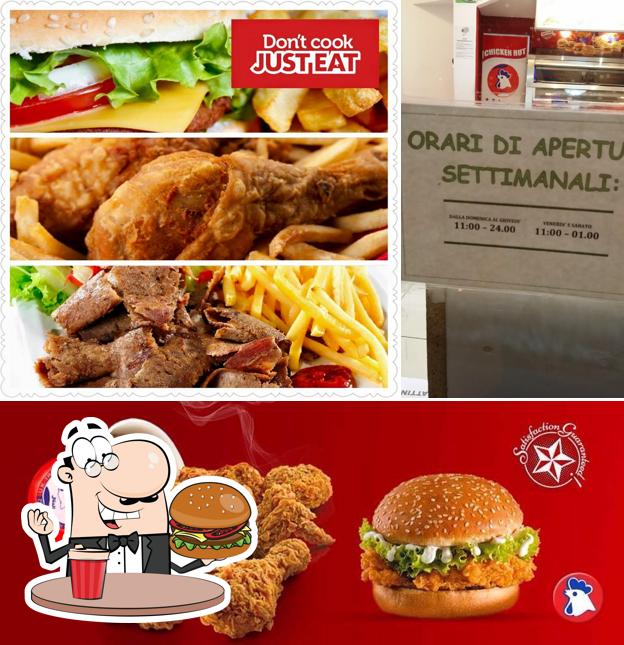 Prenditi un hamburger a Chicken Hut