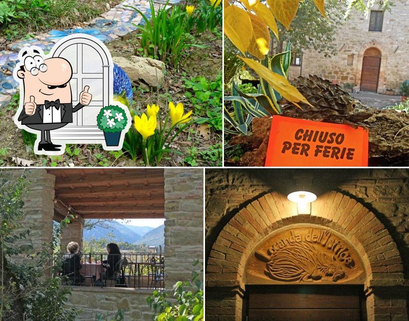 Gli esterni di Locanda dell'Istrice