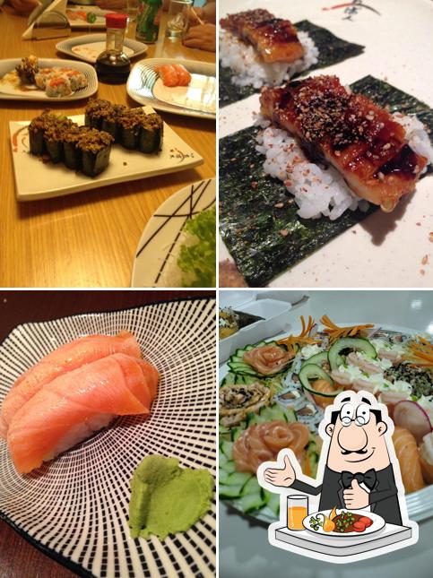 Comida em Daiki Sushi