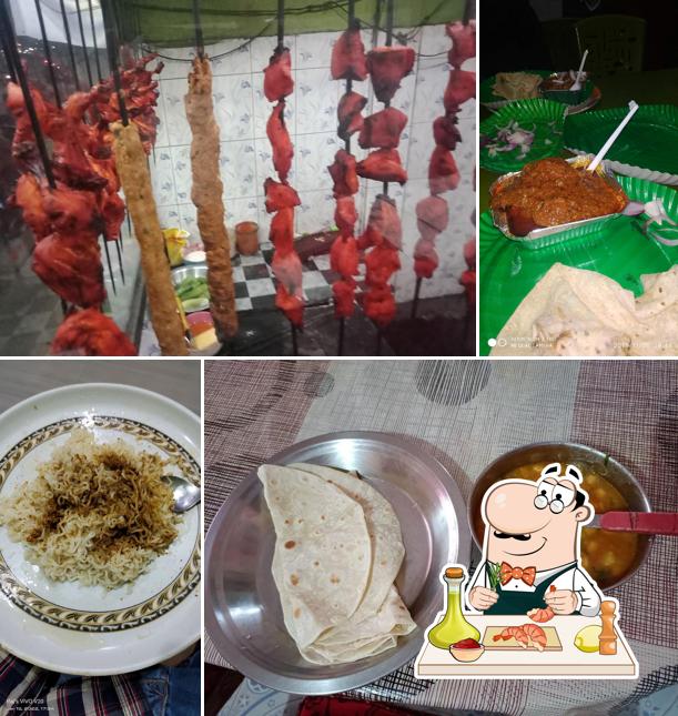 Pick various seafood dishes served at Hyderabadi Biryani Center