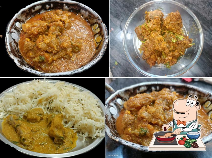 Chicken curry at Mana Inti Ruchulu