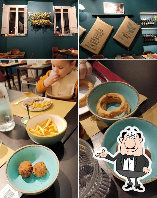 Guarda la foto che presenta la interni e cibo di Mixi Gastropub